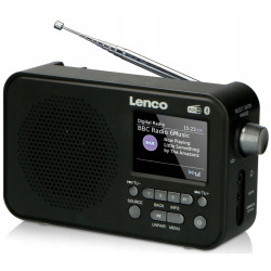 Radio Lenco PDR-035BK DAB+ FM RDS BT AKUMULATOR